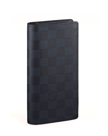 Louis Vuitton Damier Wallet N63212 Black